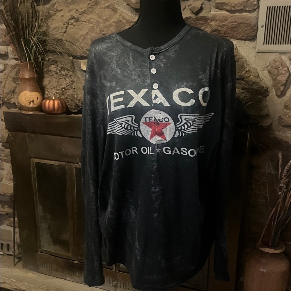 Men's Black Long Sleeve Tee